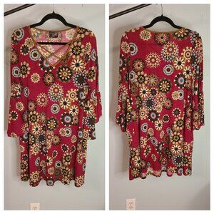 Hip boho western dress